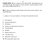 Preview for 3 page of Jabra SP700 - Speaker Phone Quick Start Manual