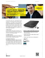 Предварительный просмотр 1 страницы Jabra SPEAK 450 Datasheet