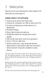 Preview for 2 page of Jabra SPEAK 510 User Manual