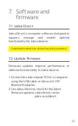 Предварительный просмотр 20 страницы Jabra Speak 750 User Manual