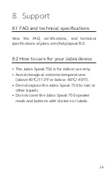 Preview for 21 page of Jabra Speak 750 User Manual