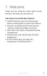 Предварительный просмотр 2 страницы Jabra SPORT COACH User Manual