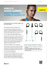 Предварительный просмотр 1 страницы Jabra SPORT PACE 100-97700001-40 Quick Start Manual