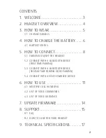 Preview for 2 page of Jabra STONE3 User Manual