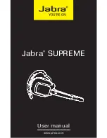 Jabra SUPREME User Manual preview