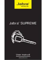 Preview for 1 page of Jabra SUPREME User Manual