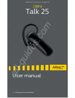 Jabra Talk 25 User Manual preview