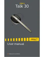 Jabra Talk 30 User Manual предпросмотр