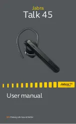 Preview for 1 page of Jabra Talk 45 User Manual