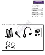 Предварительный просмотр 3 страницы Jabra WHB003BS Quick Start Manual