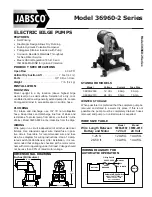 Предварительный просмотр 1 страницы JABSCO 36960-2 Series Manual