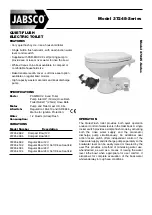 JABSCO 37245-3092 Manual preview