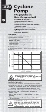 Preview for 10 page of JABSCO 50870 12 Series Manual