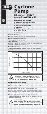 Предварительный просмотр 14 страницы JABSCO 50870 12 Series Manual