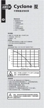 Предварительный просмотр 20 страницы JABSCO 50870 12 Series Manual