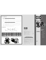 Preview for 1 page of JABSCO 52700 Installation Manual