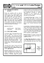 Preview for 11 page of JABSCO Hy-Line Installation, Operating, Maintenance And Spares Manual