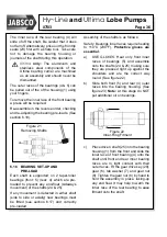 Предварительный просмотр 38 страницы JABSCO Hy-Line Installation, Operating, Maintenance And Spares Manual