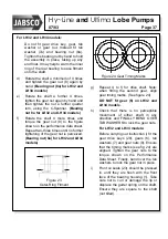 Предварительный просмотр 39 страницы JABSCO Hy-Line Installation, Operating, Maintenance And Spares Manual