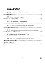 Preview for 3 page of JAC Duro 450 M Translation Of Original User Instructions