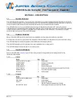 Preview for 5 page of JAC JA95-060 Installation And Operating Manual