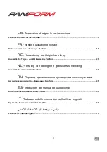 Предварительный просмотр 4 страницы JAC Paniform User Instructions