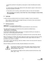 Предварительный просмотр 10 страницы JAC Paniform User Instructions