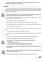 Preview for 7 page of JAC VARIA VMP1000 Translation Of Original User Instructions