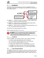 Preview for 5 page of JAC wiJAC-P Series Operating Manual