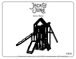 Предварительный просмотр 1 страницы Jack & June Haven Playset Manual