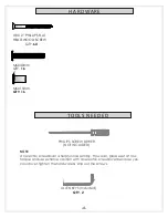 Preview for 4 page of Jack & June PG505W Assembly Instructions Manual