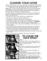 Preview for 9 page of Jack LaLanne's CL-003AP Operating Manual