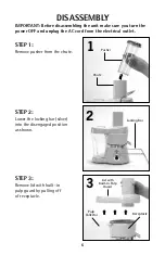 Preview for 6 page of Jack LaLanne's MT-1020 Operating Manual