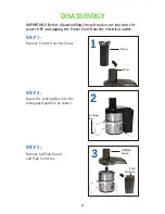 Предварительный просмотр 6 страницы Jack LaLanne's POWER JUICER E-1188-1 Operating Manual