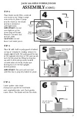 Предварительный просмотр 7 страницы Jack Lananne's Power Juicer power juicer Operating Manual