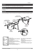 Предварительный просмотр 9 страницы Jack-Post Country Garden CG-43 Use And Care Manual