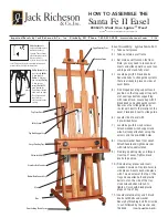 Jack Richeson Santa Fe II Easel How To Assemble preview