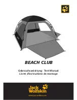 Preview for 1 page of Jack Wolfskin beach club Manual