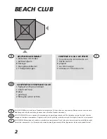 Preview for 2 page of Jack Wolfskin beach club Manual