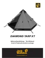 Jack Wolfskin diamond tarp xt Manual preview