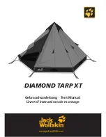 Preview for 1 page of Jack Wolfskin diamond tarp xt Manual