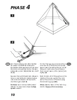 Предварительный просмотр 10 страницы Jack Wolfskin diamond tarp Manual