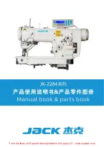 Jack JK-2284 Manual Book & Parts Book preview