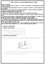 Preview for 14 page of Jack JK-58420B Manual Book & Parts Book