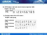 Preview for 13 page of Jack JK-T781E Manual