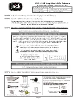 Jack OA-8000 Installation Instructions preview