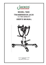 Jackco 766B User Manual preview