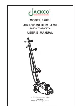 Предварительный просмотр 1 страницы Jackco 820B User Manual