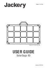 Preview for 1 page of Jackery JS-80A User Manual