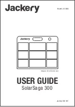 Jackery SolarSaga 300 User Manual preview
